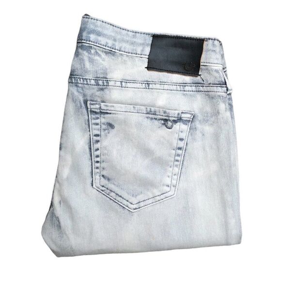 True Religion Jeans Size 29 JUDE Gray Pearl - Picture 1 of 14